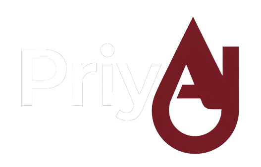PriyAI Logo White